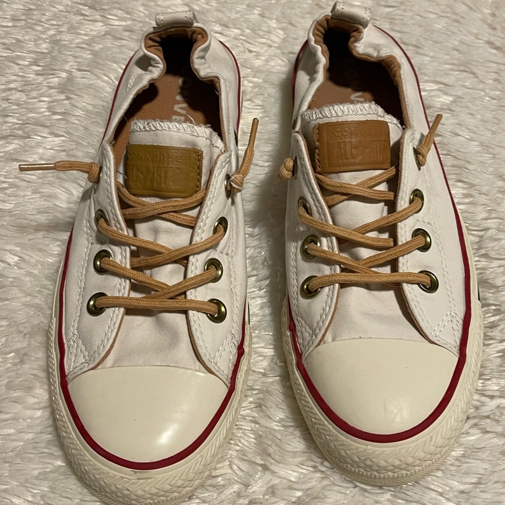 Converse All Stars Low Tops Elastic Heel Sz 8.5